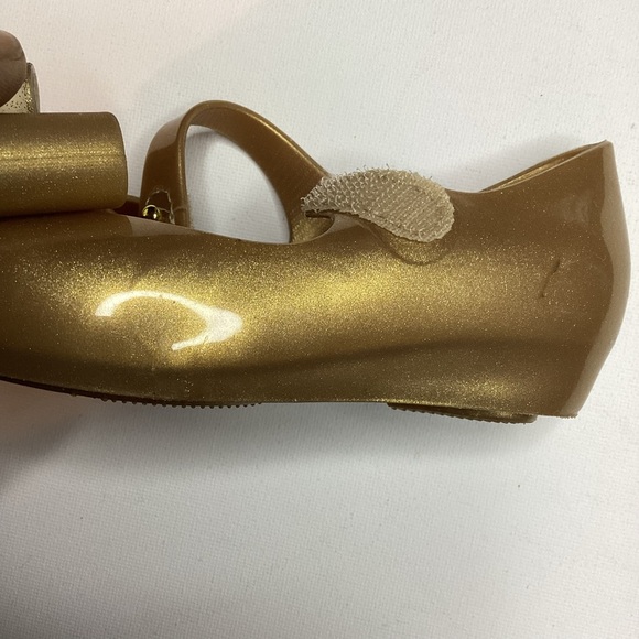 Mini Melissa Shiny Gold girls Shoes - Picture 13 of 13